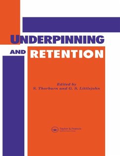 Cover Underpinning and Retention (eBook, ePUB)
