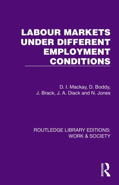 Cover Labour Markets Under Different Employment Conditions (eBook, ePUB)