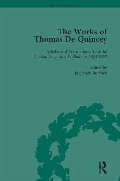 Cover The Works of Thomas De Quincey, Part I Vol 4 (eBook, PDF)