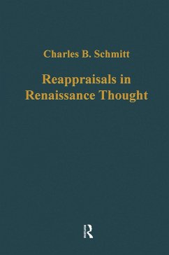 Reappraisals in Renaissance Thought (eBook, ePUB) - Schmitt, Charles B.; Webster, Charles