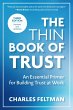 The Thin Book of Trust, Third Edition... - Bild 1