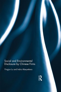 Cover Social and Environmental Disclosure by Chinese Firms (eBook, PDF)