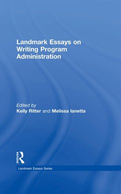 Cover Landmark Essays on Writing Program Administration (eBook, ePUB)