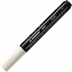 Acrylmarker - STABILO FREE Acrylic T300 - Strichbreite 2-3 mm - weiß