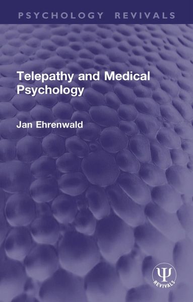 Telepathy and Medical Psychology (eBook, ePUB)
