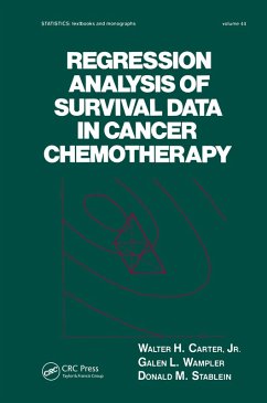 Cover Regression Analysis of Survival Data in Cancer Chemotherapy (eBook, ePUB)