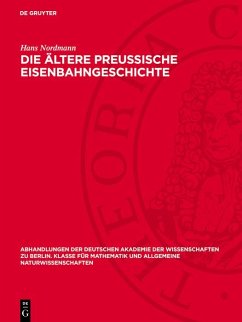 Cover Die ältere preussische Eisenbahngeschichte (eBook, PDF)