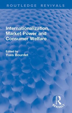 Cover Internationalization, Market Power and Consumer Welfare (eBook, ePUB)