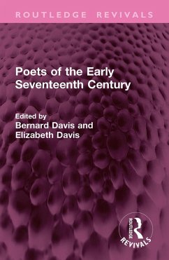 Cover Poets of the Early Seventeenth Century (eBook, ePUB)