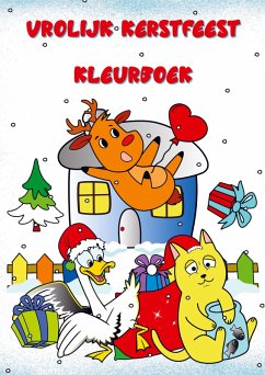 Cover Vrolijk Kerstfeest Kleurboek