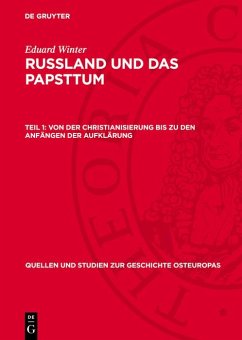 Cover Von der Christianisierung bis zu den Anfängen der Aufklärung (eBook, PDF)