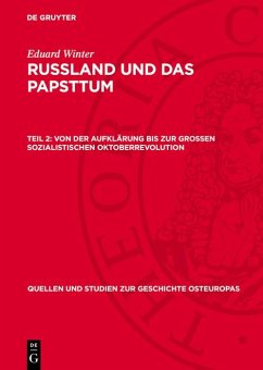 Cover Von der Aufklärung bis zur Grossen Sozialistischen Oktoberrevolution (eBook, PDF)