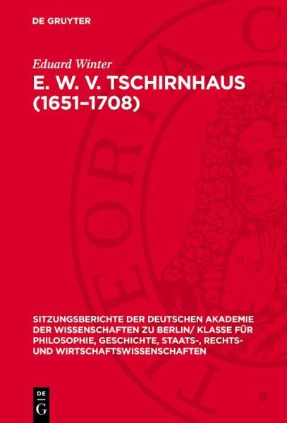 E. W. v. Tschirnhaus (1651-1708) (eBook, PDF)