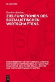 Zielfunktionen des sozialistischen Wirtschaftens (eBook, PDF)