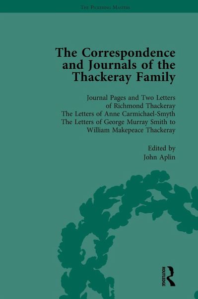 The Correspondence and Journals of the Thackeray Family Vol 1 (eBook, PDF) The Correspondence and Journals of the Thackeray Family Vol 1 (eBook, PDF)
