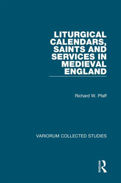 Cover Liturgical Calendars, Saints and Services in Medieval England (eBook, ePUB)