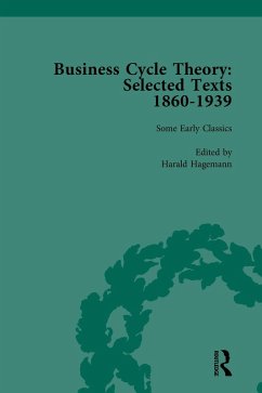 Business Cycle Theory, Part I Volume 1 (eBook, ePUB) - Hagemann, Harald