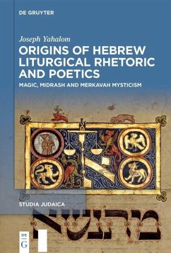 Cover Origins of Hebrew Liturgical Rhetoric and Poetics (eBook, PDF)