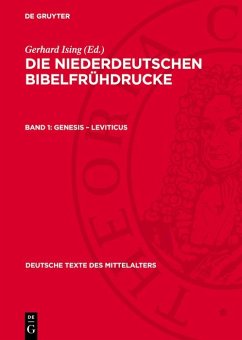 Cover Genesis - Leviticus (eBook, PDF)
