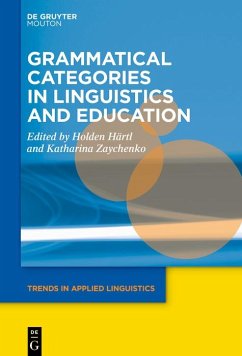 Cover Grammatical Categories in Linguistics and Education (eBook, ePUB)