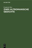Zwei altromanische Gedichte (eBook, PDF)