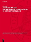 Anwendung der Radartechnik insbesondere in der Meteorologie (eBook, PDF)