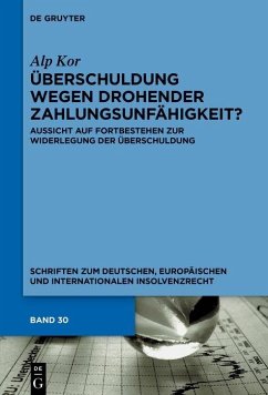 Cover Überschuldung wegen drohender Zahlungsunfähigkeit? (eBook, PDF)