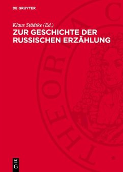 Cover Zur Geschichte der russischen Erzählung (eBook, PDF)