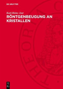Cover Röntgenbeugung an Kristallen (eBook, PDF)