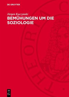 Cover Bemühungen um die Soziologie (eBook, PDF)