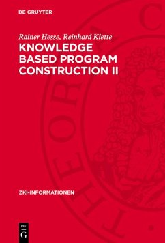 Cover Knowledge Based Program Construction II (eBook, PDF)