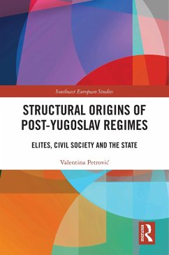 Structural Origins of Post-Yugoslav Regimes (eBook, PDF) - Petrovic, Valentina