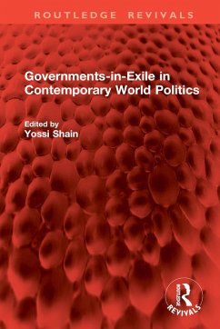 Cover Governments-in-Exile in Contemporary World Politics (eBook, PDF)
