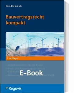 Cover Bauvertragsrecht kompakt (E-Book) (eBook, PDF)