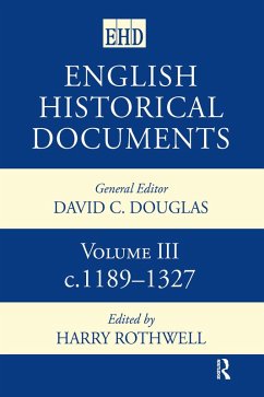 Cover English Historical Documents (eBook, PDF)
