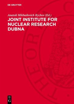 Cover Joint Institute for Nuclear Research Dubna (eBook, PDF)