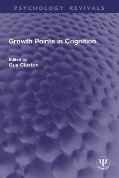 Growth Points in Cognition (eBook, ePUB)