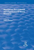 Managerial, Occupational and Organizational Stress Research (eBook, PDF)