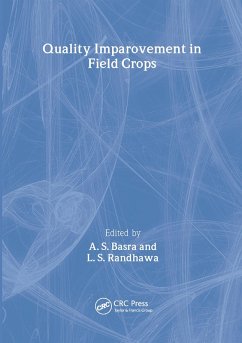 Cover Quality Improvement in Field Crops (eBook, ePUB)
