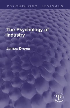 Cover The Psychology of Industry (eBook, PDF)