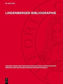 Cover Lindenberger Bibliographie (eBook, PDF)