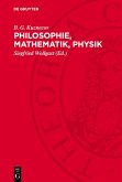 Philosophie, Mathematik, Physik (eBook, PDF) Philosophie, Mathematik, Physik (eBook, PDF)