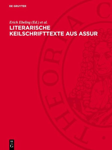 Literarische Keilschrifttexte aus Assur (eBook, PDF)