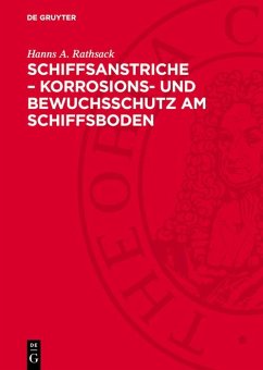 Cover Schiffsanstriche - Korrosions- und Bewuchsschutz am Schiffsboden (eBook, PDF)