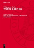 Epen, Teil 2: Überlieferung, Varianten und Paralipomena (eBook, PDF)