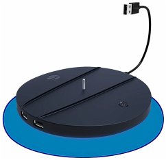 Cover PS5 Slim Vertikaler LED Ständer(mit 2 USB-A Ports)