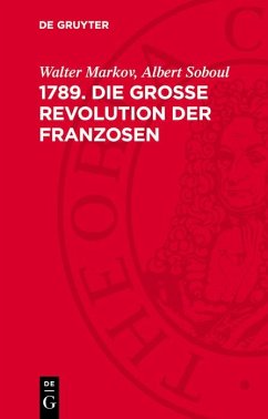 Cover 1789. Die Große Revolution der Franzosen (eBook, PDF)