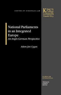 Cover National Parliaments in an Integrated Europe (eBook, PDF)