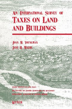 International Survey of Taxes on Land and Buildings (eBook, PDF) - Youngman, Joan M.; Malme, Jane H.