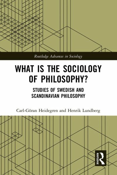 What is the Sociology of Philosophy? (eBook, ePUB) What is the Sociology of Philosophy? (eBook, ePUB)